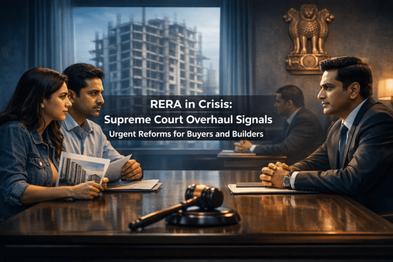 RERA in Crisis: Supreme Court Overhaul Signals Urgent Reforms for Buyers and Builders