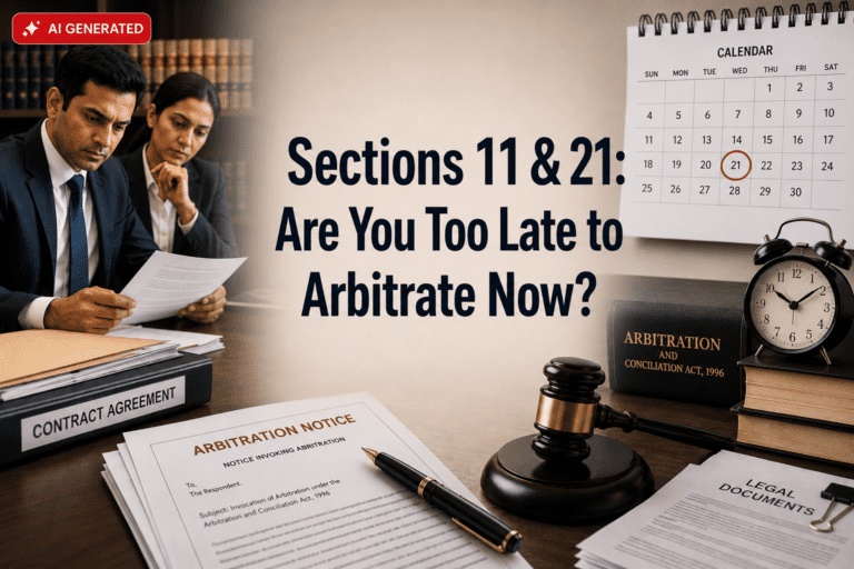 Sections 11 & 21: Are You Too Late to Arbitrate Now?