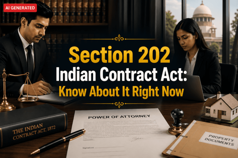 Section 202 Indian Contract Act : Know About It Right Now
